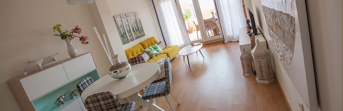 Interiorismo de apartamento en Almerimar